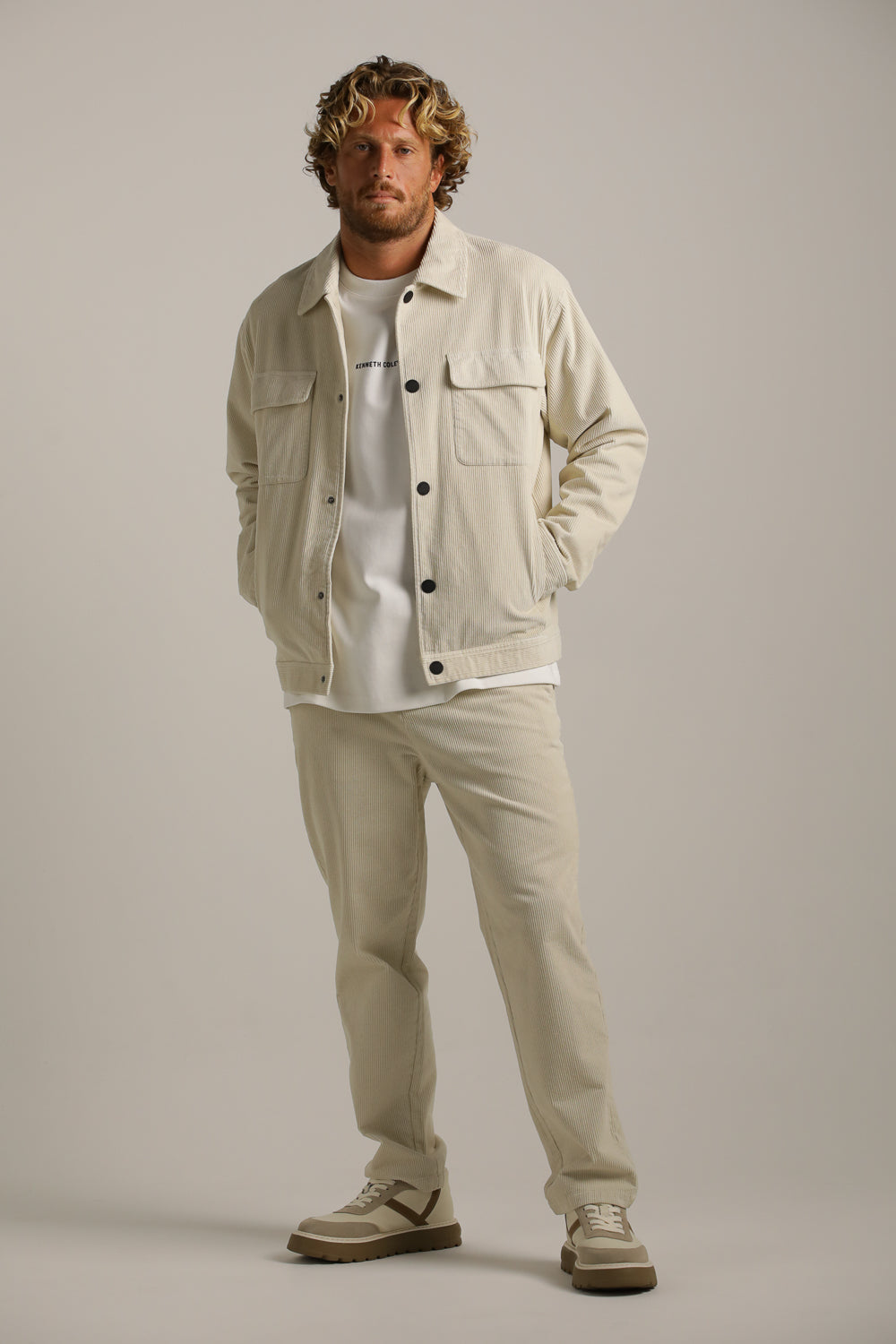 Corduroy Pants With Drawstring