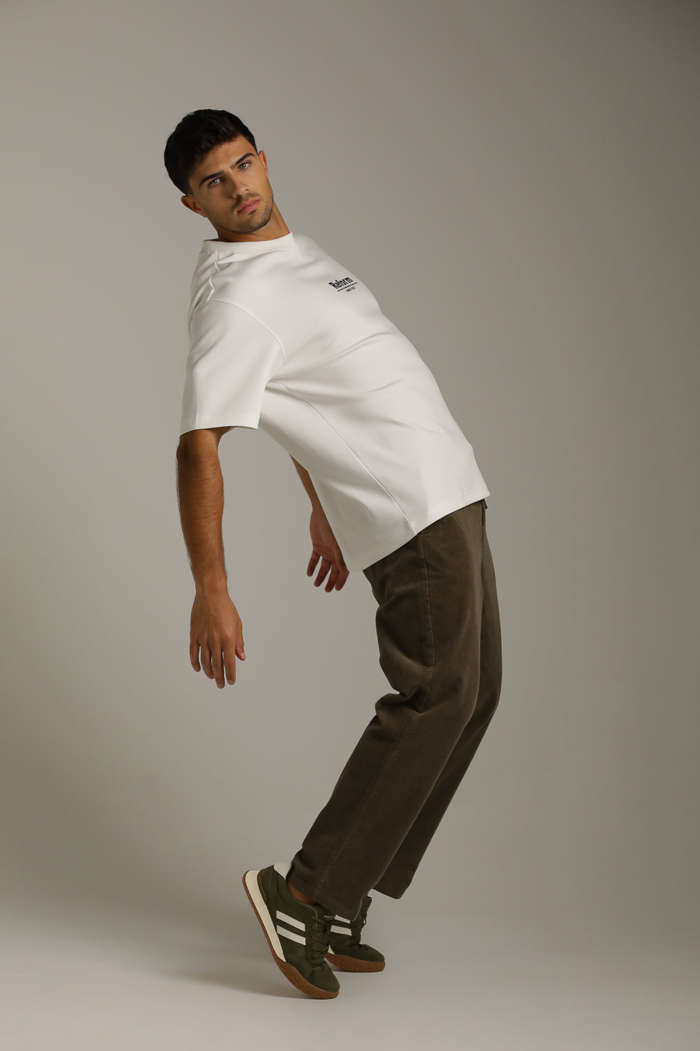 Corduroy Pants With Drawstring