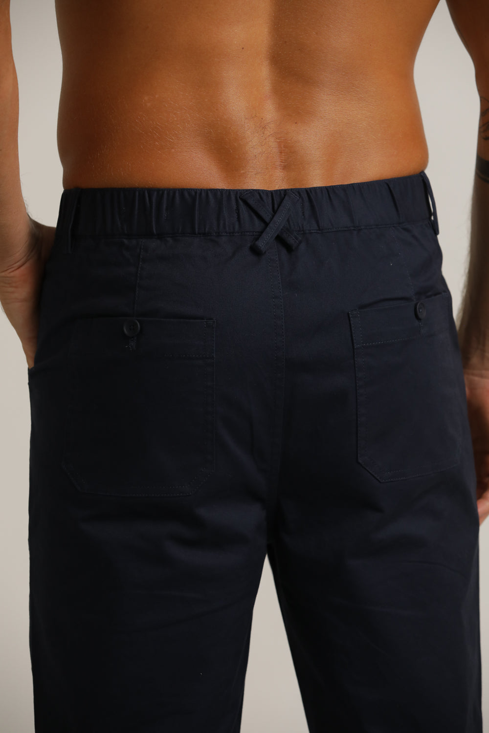 Twill Straight Pants