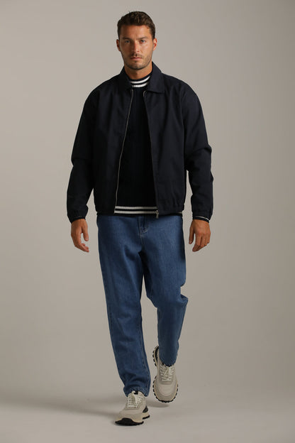 Oversized Jacket In Washed Look