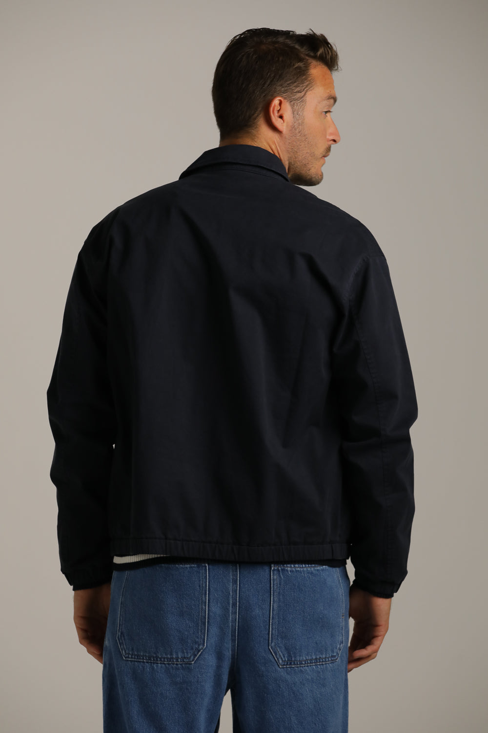 Oversized Jacket In Washed Look