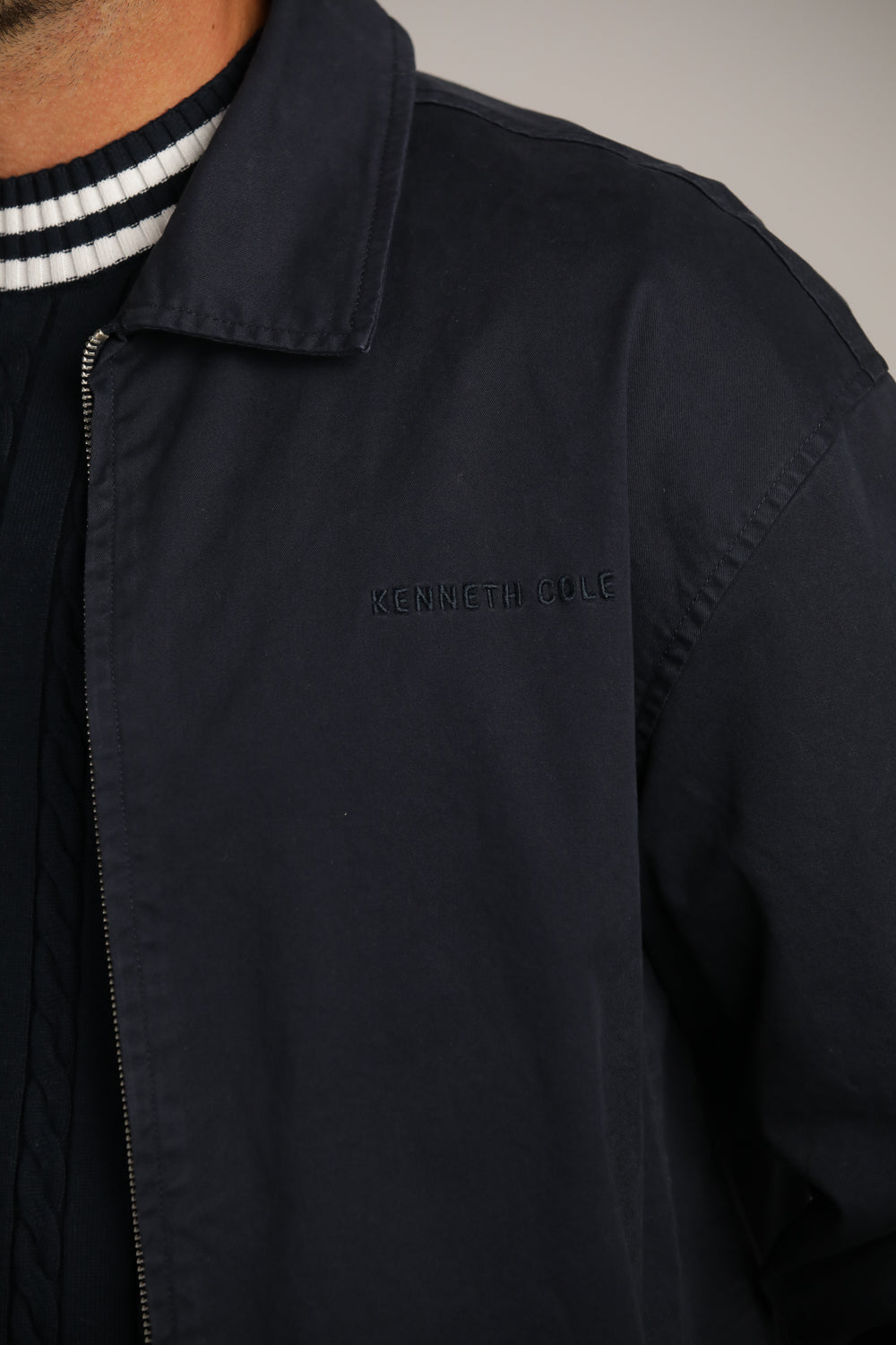 Oversized Jacket In Washed Look