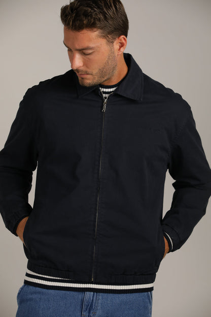 Oversized Jacket In Washed Look