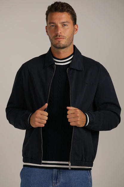 Oversized Jacket In Washed Look
