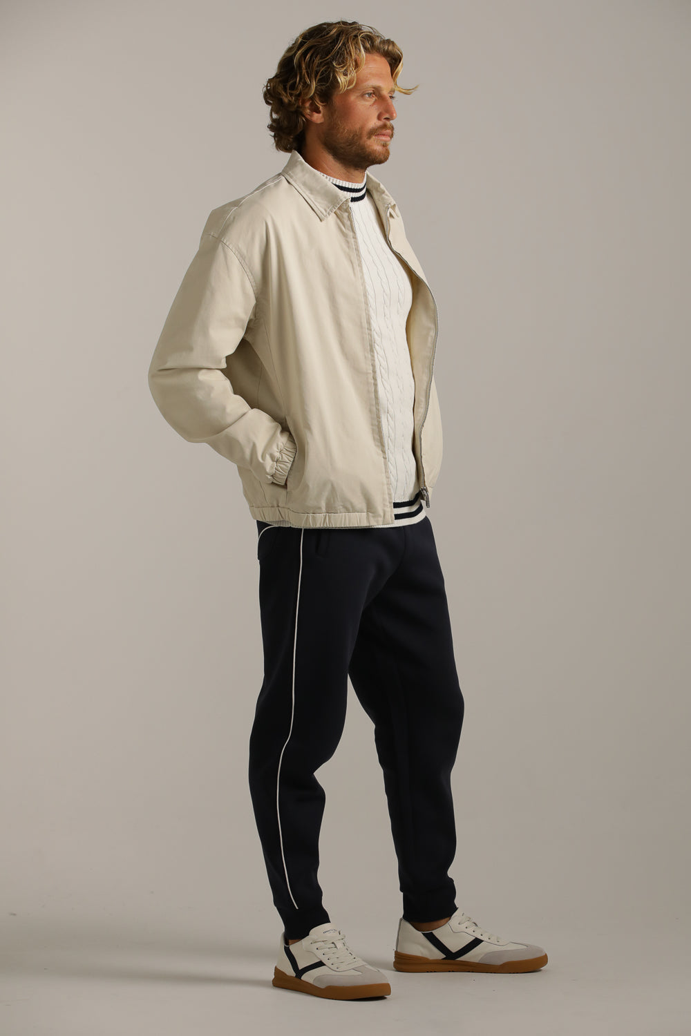 Oversized Jacket In Washed Look