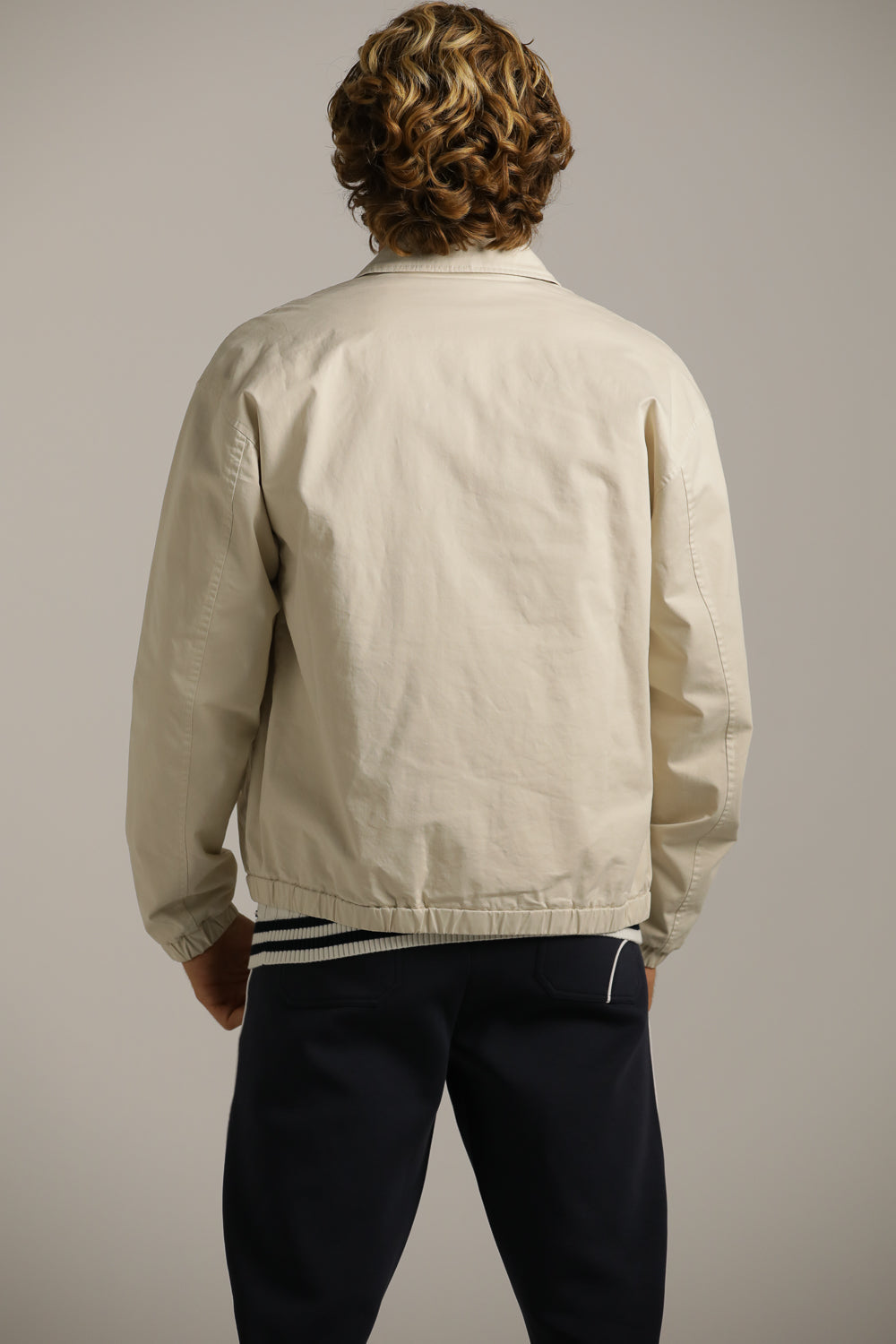 Oversized Jacket In Washed Look