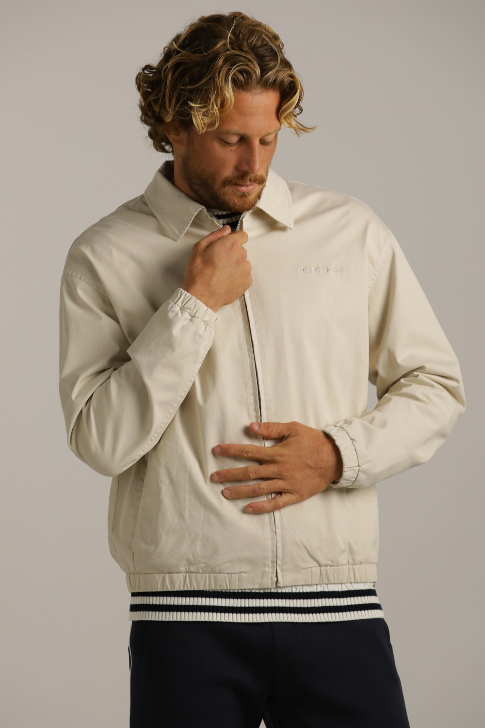 Oversized Jacket In Washed Look
