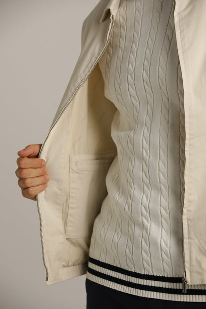 Oversized Jacket In Washed Look