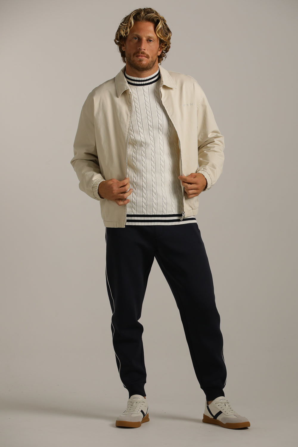 Oversized Jacket In Washed Look