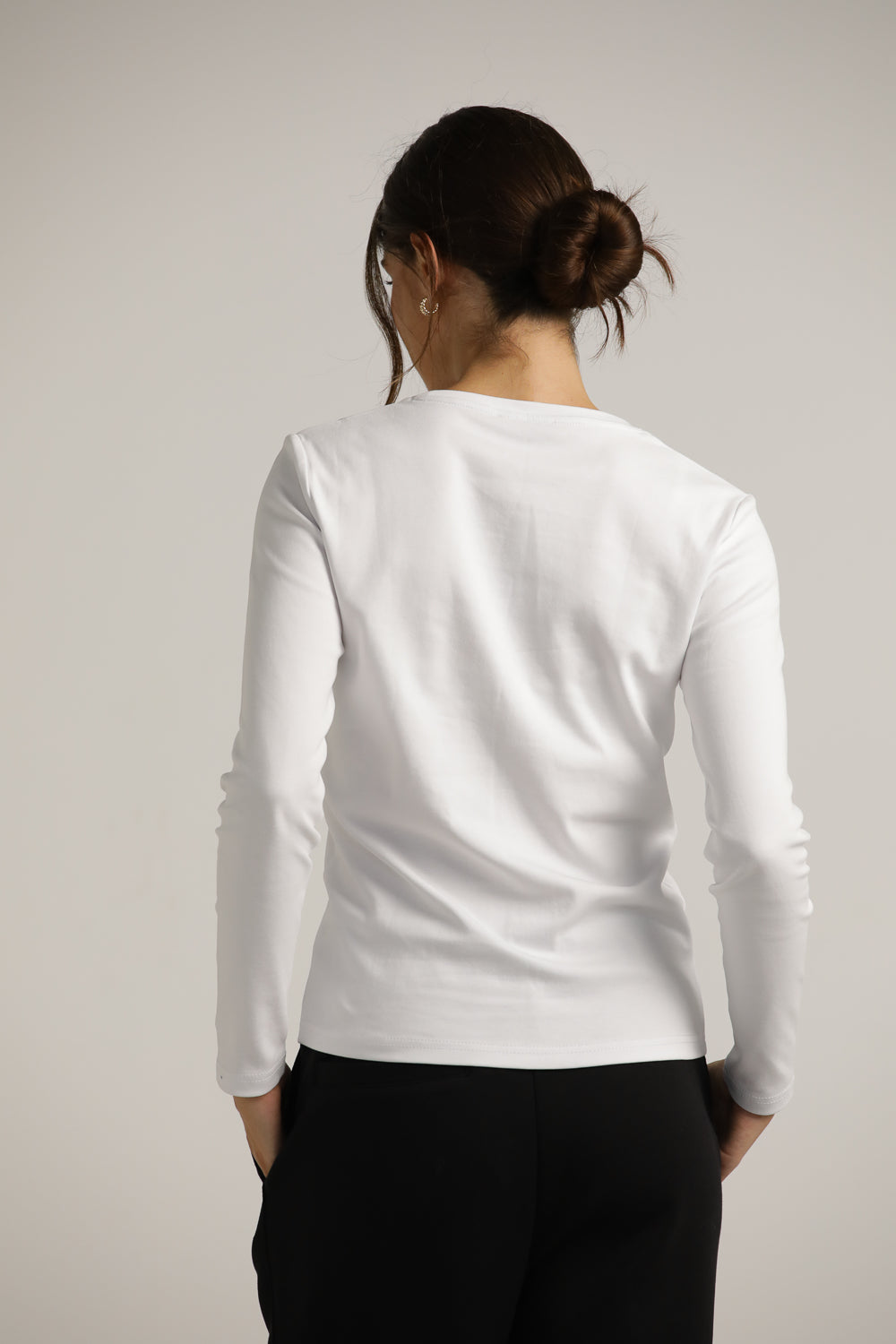 Long-Sleeve Crew-Neck T-Shirt