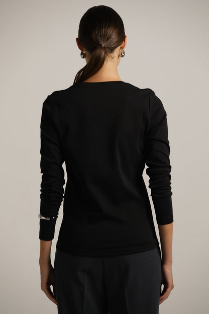 Long-Sleeve Crew-Neck T-Shirt
