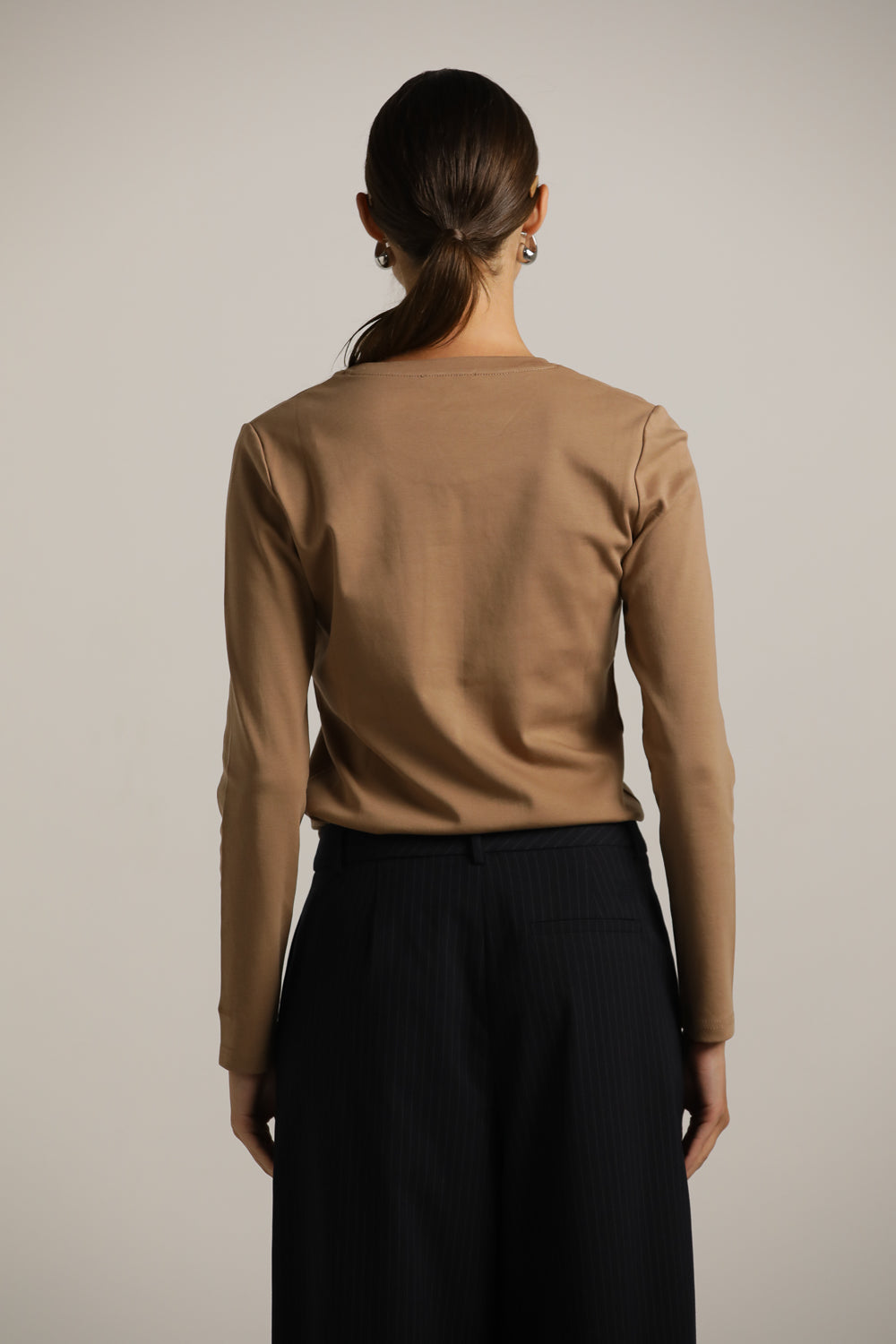 Long-Sleeve Crew-Neck T-Shirt
