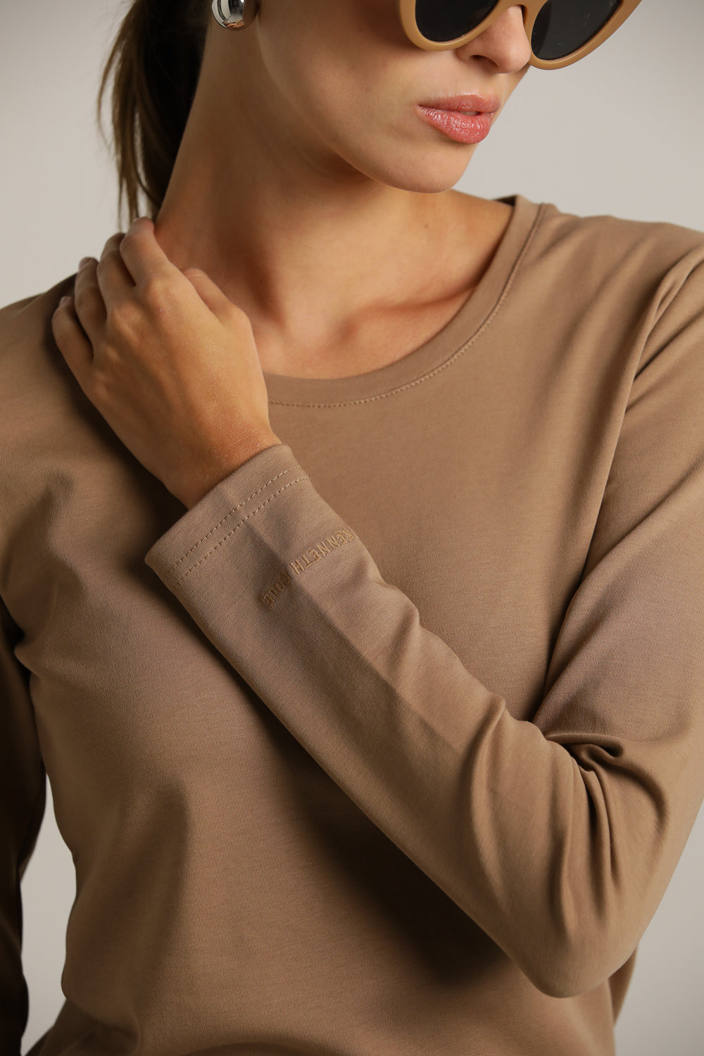 Long-Sleeve Crew-Neck T-Shirt