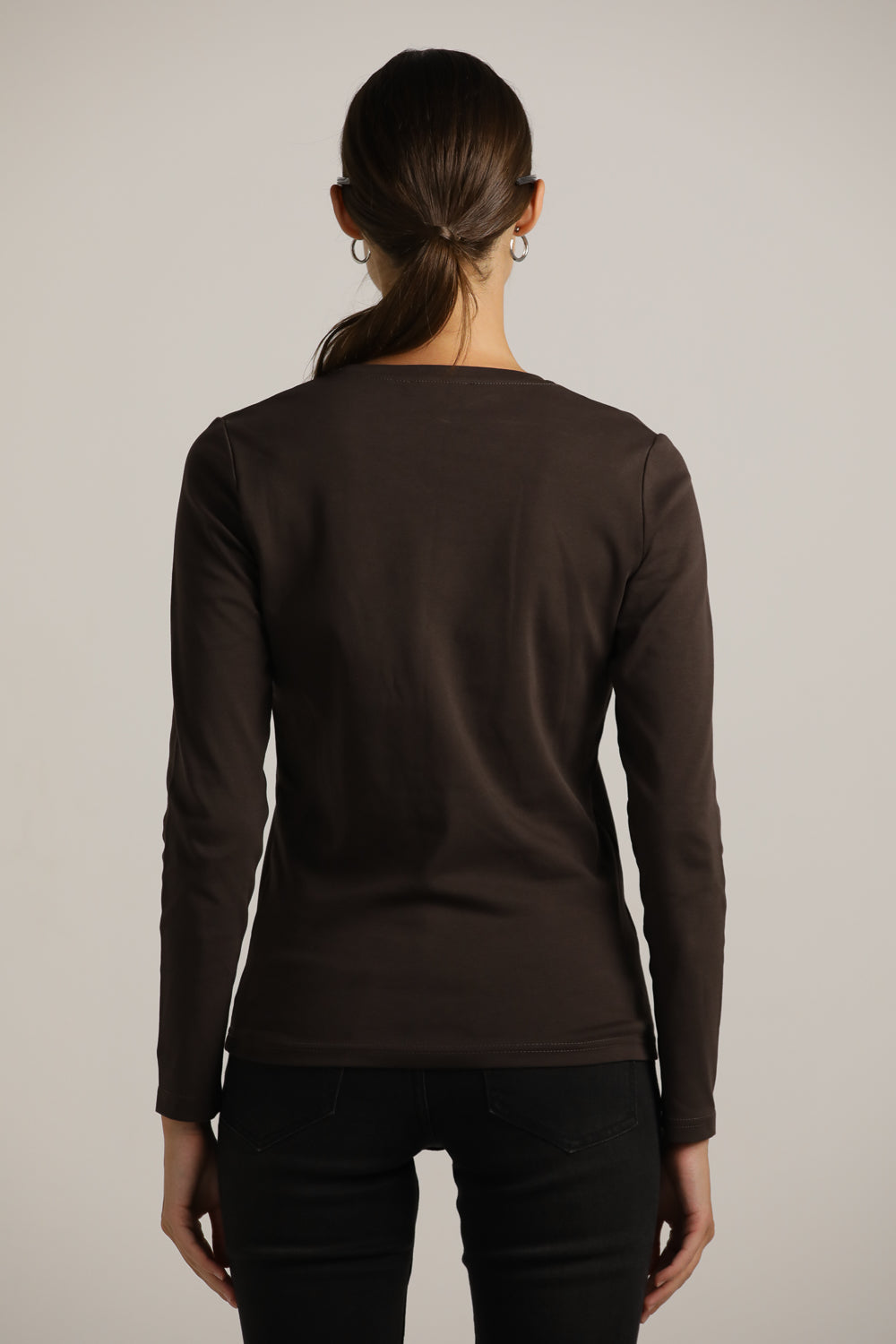 Long-Sleeve Crew-Neck T-Shirt