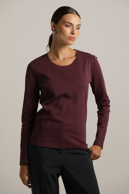 Long-Sleeve Crew-Neck T-Shirt
