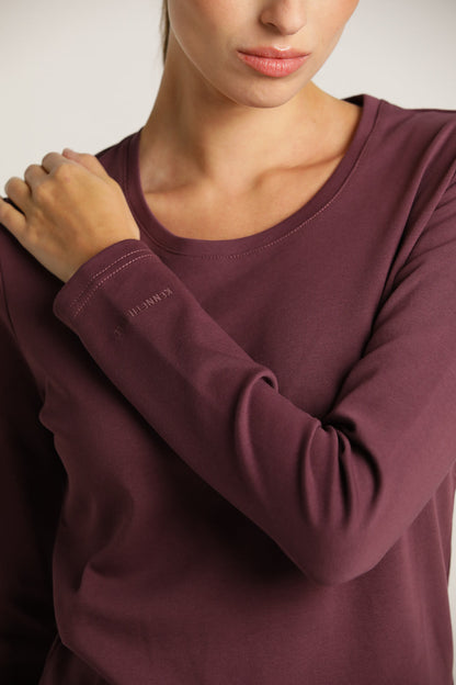 Long-Sleeve Crew-Neck T-Shirt