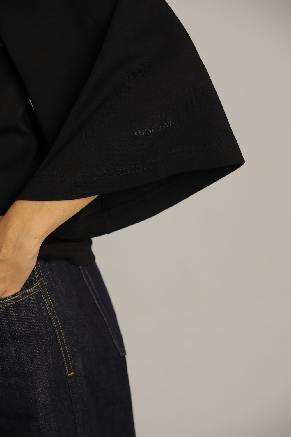 T-Shirt With Flared Sleeves