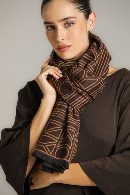 Scarf – Viscose-Polyester Blend