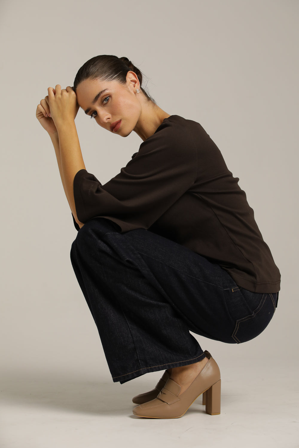 T-Shirt With Flared Sleeves