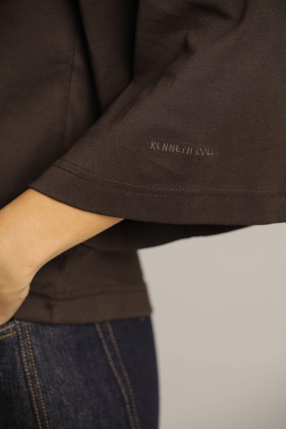 T-Shirt With Flared Sleeves