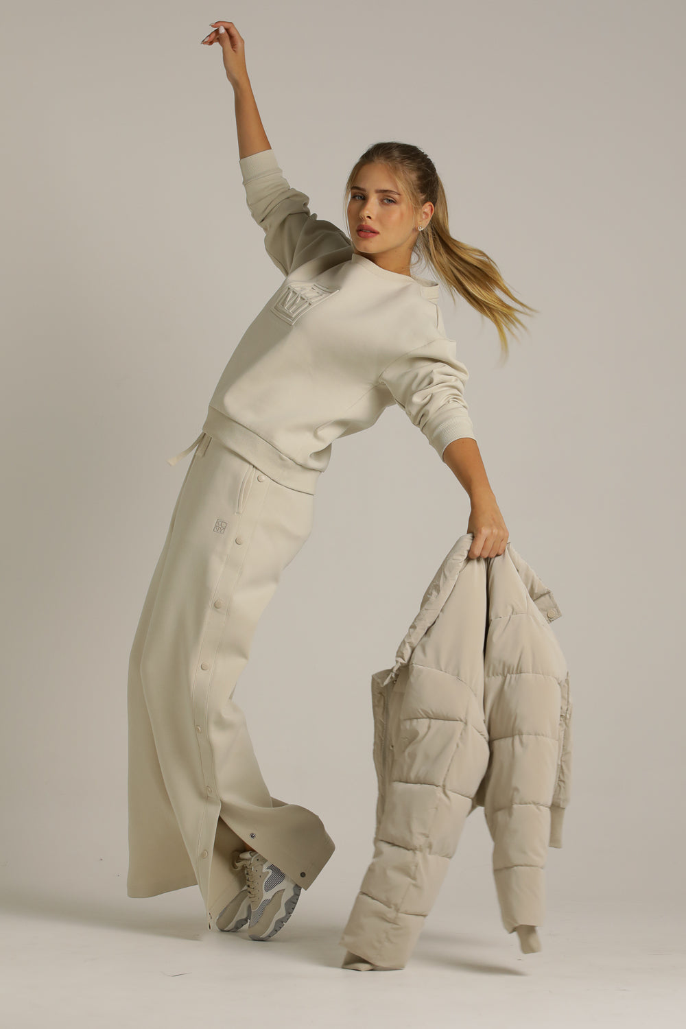 Cozy Sweatshirt With Logo