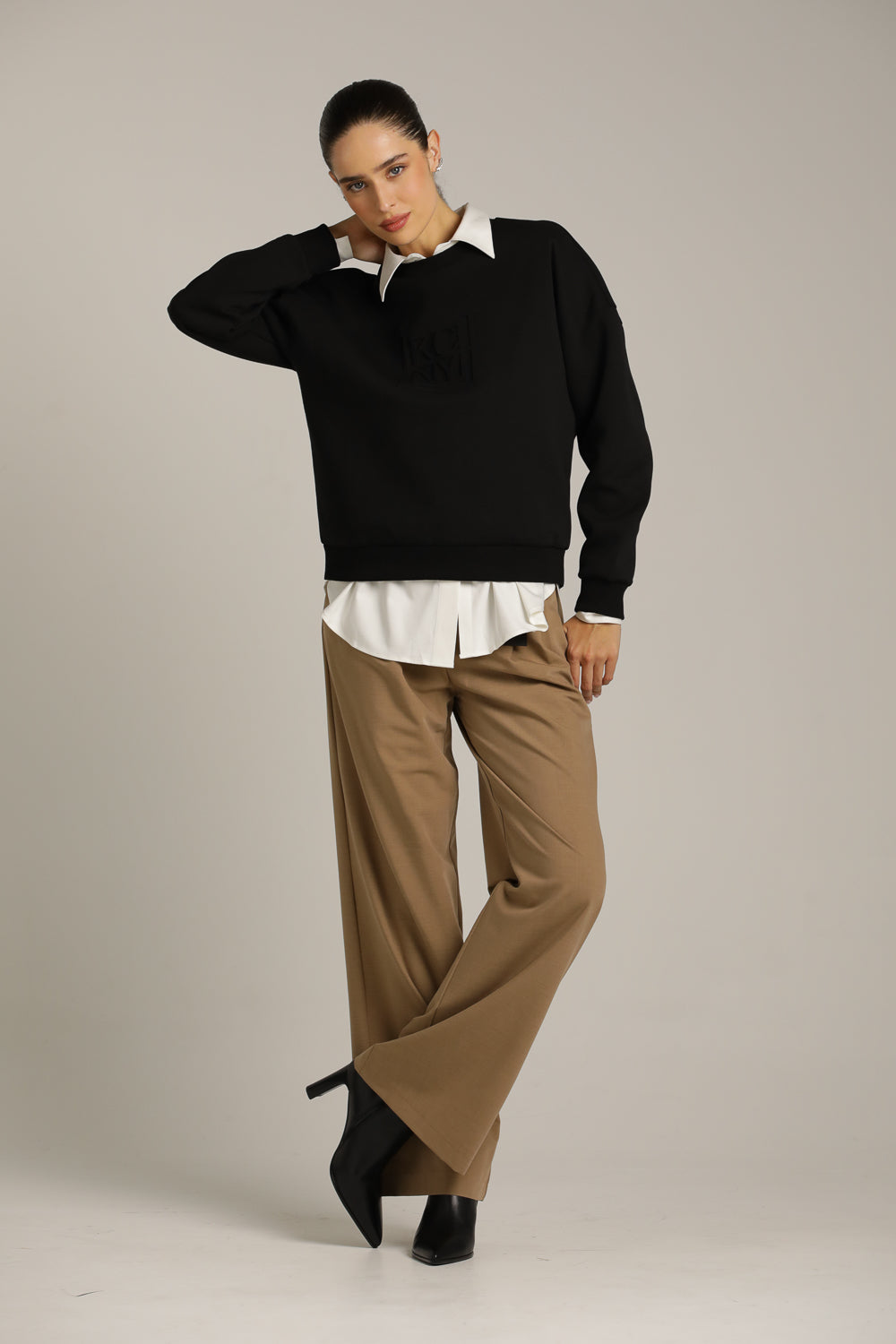 Cozy Sweatshirt With Logo