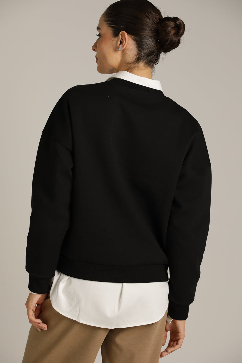 Cozy Sweatshirt With Logo