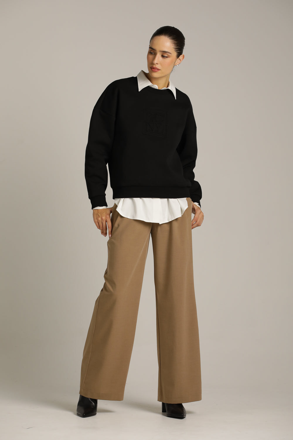 Cozy Sweatshirt With Logo