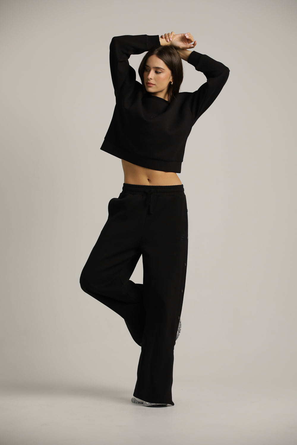Cropped Logo Sweatshirt