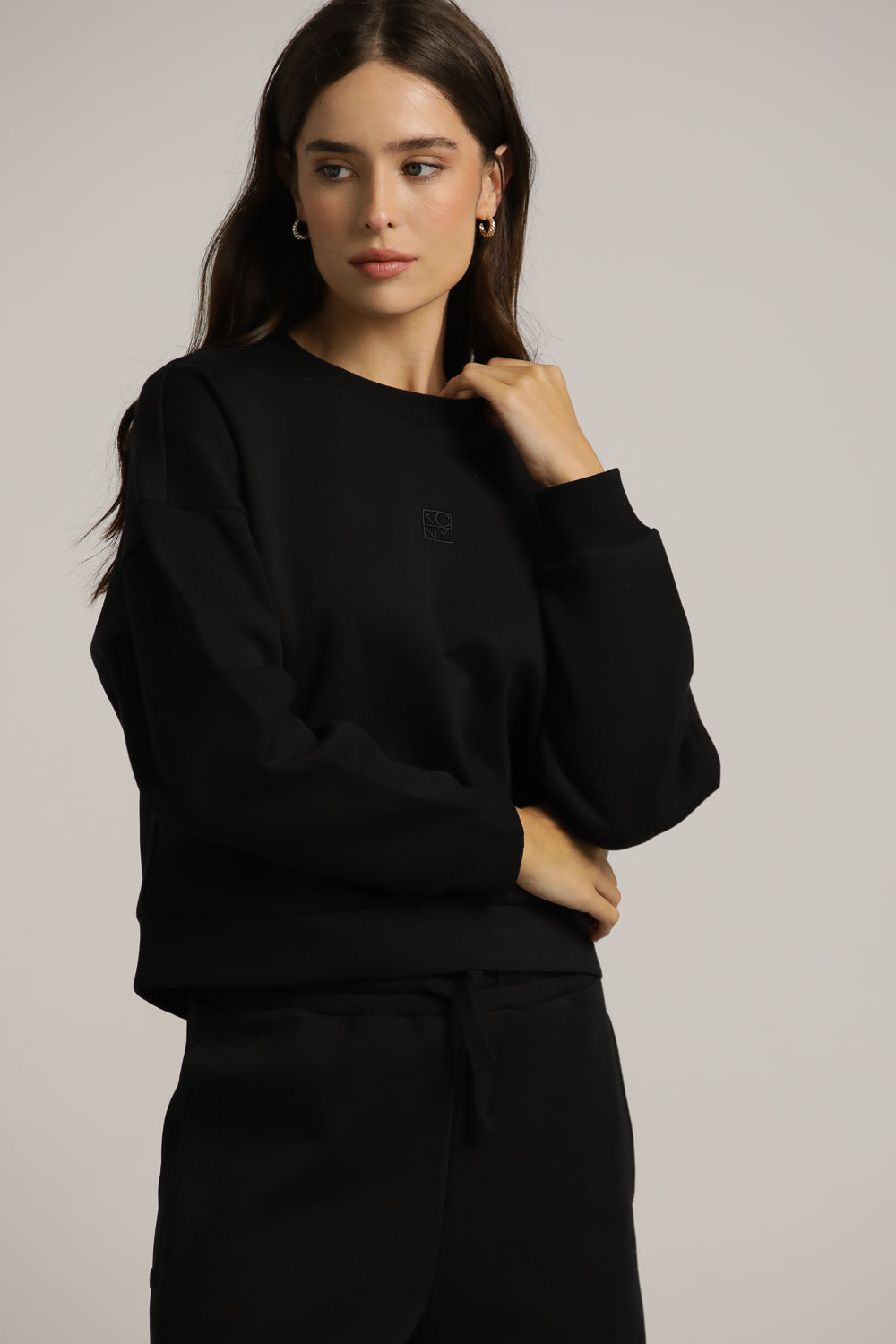 Cropped Logo Sweatshirt