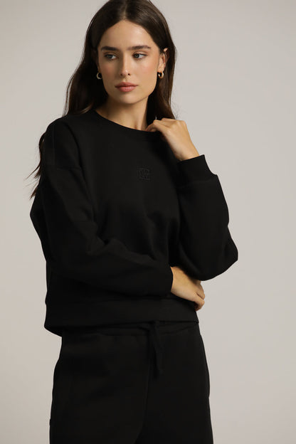 Cropped Logo Sweatshirt