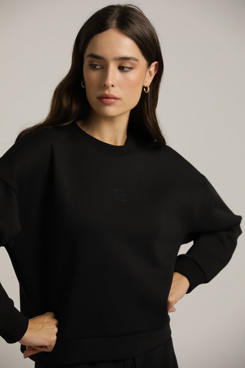 Cropped Logo Sweatshirt