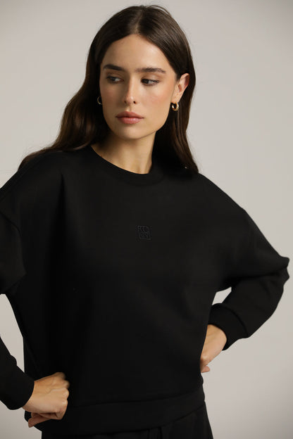 Cropped Logo Sweatshirt