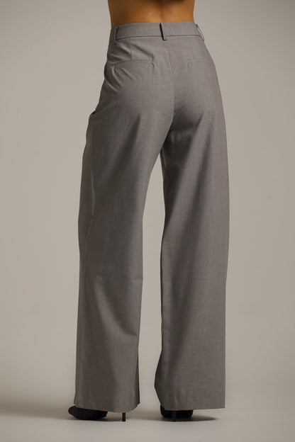 Wide Leg Tailored Pants