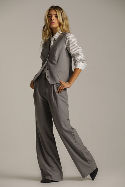 Tailored Waist-Length Vest