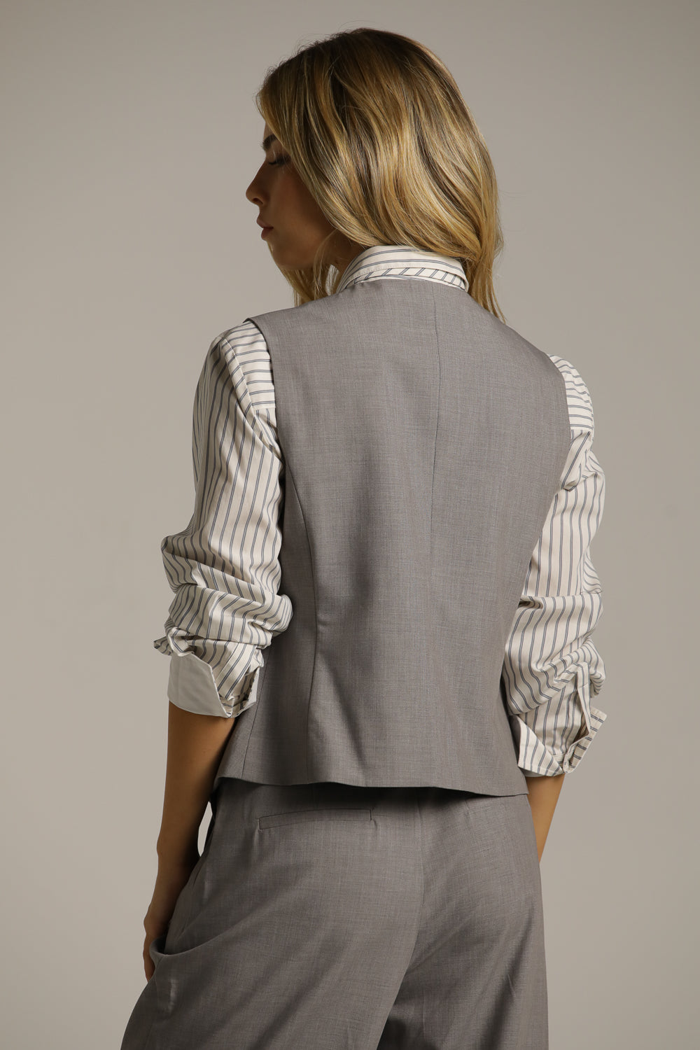 Tailored Waist-Length Vest
