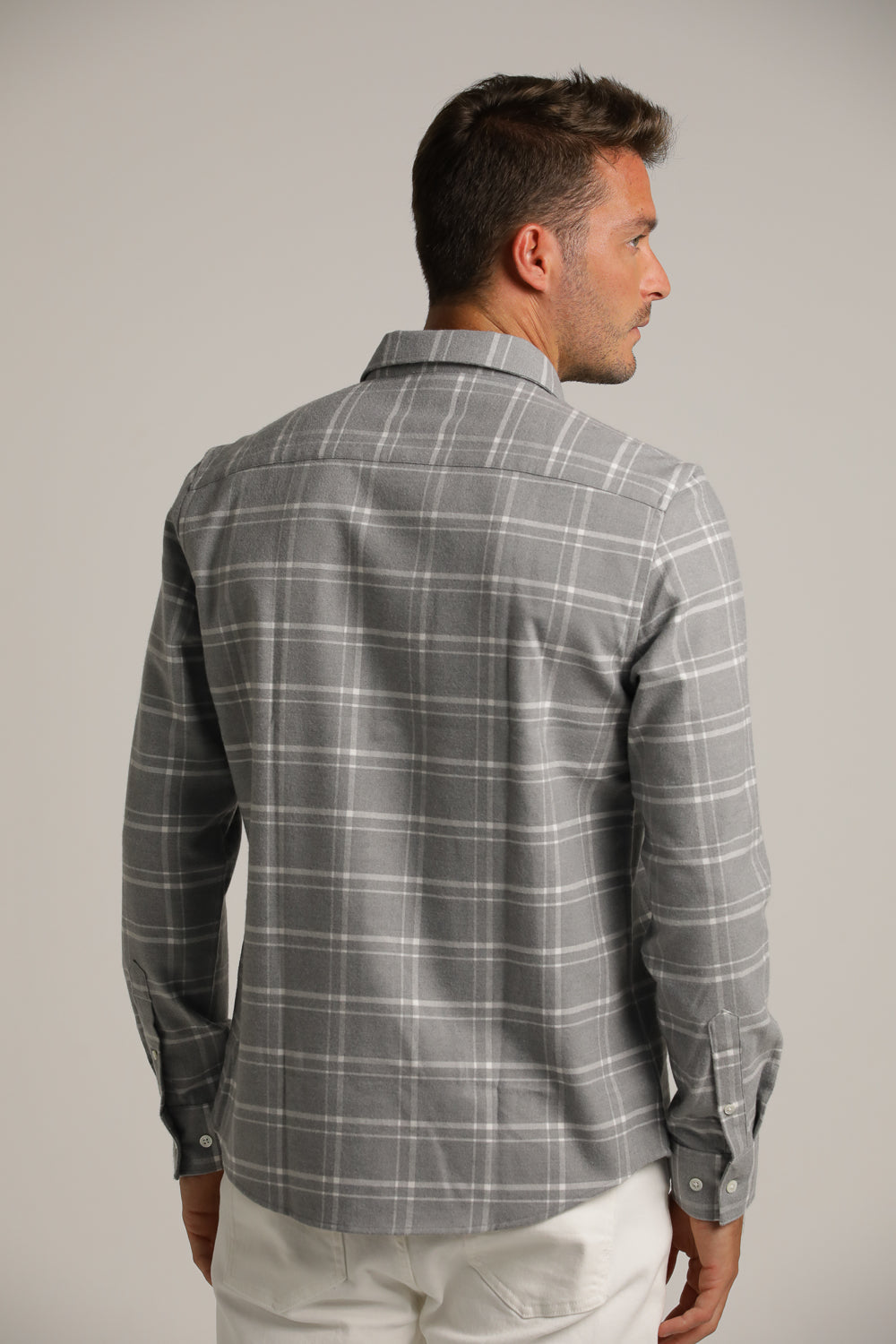 Checked Button Up Shirt