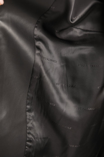 Boxy Jacket In Faux Leather