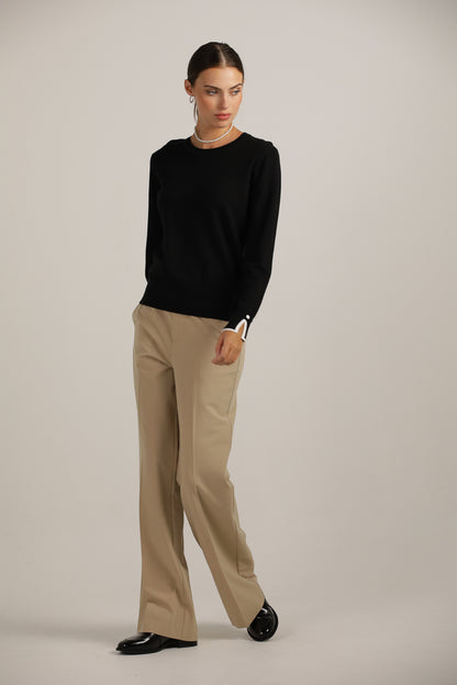 Classic Crew-Neck Knit