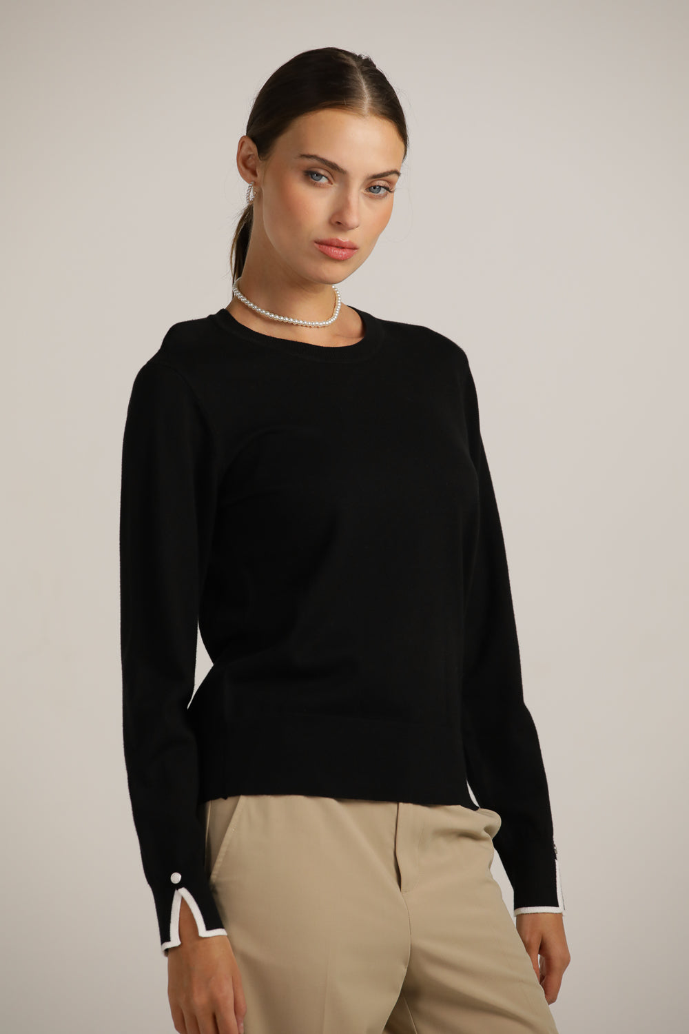 Classic Crew-Neck Knit