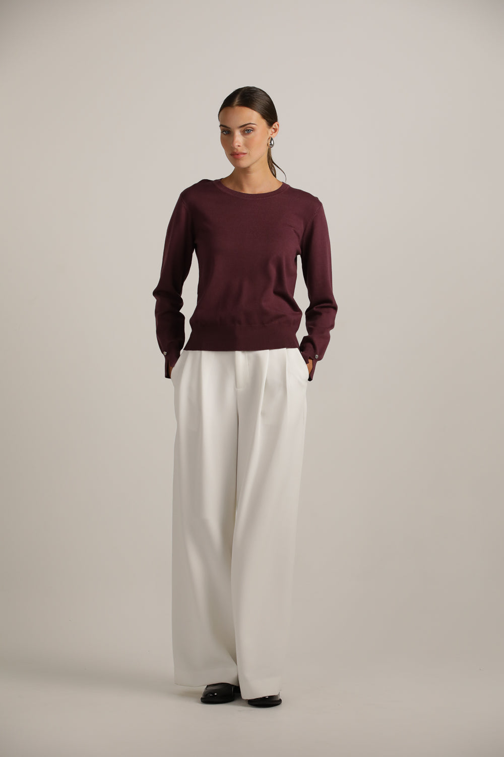 Classic Crew-Neck Knit