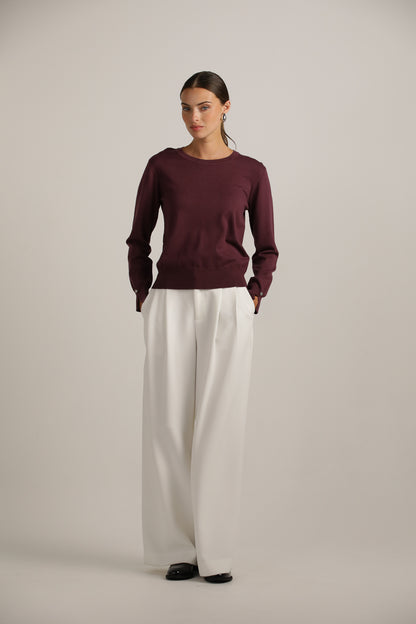 Classic Crew-Neck Knit