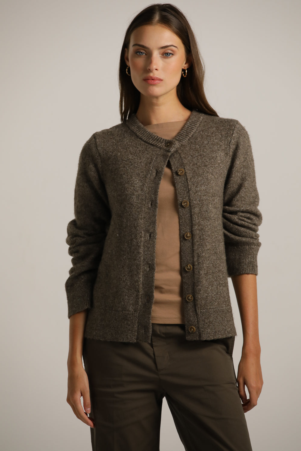 Knitted  cardigan
