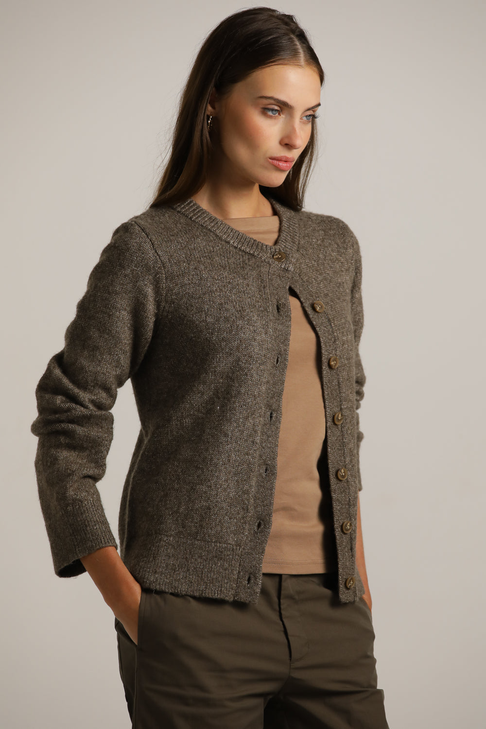 Knitted  cardigan