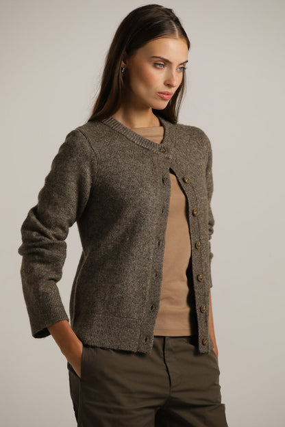 Knitted  cardigan