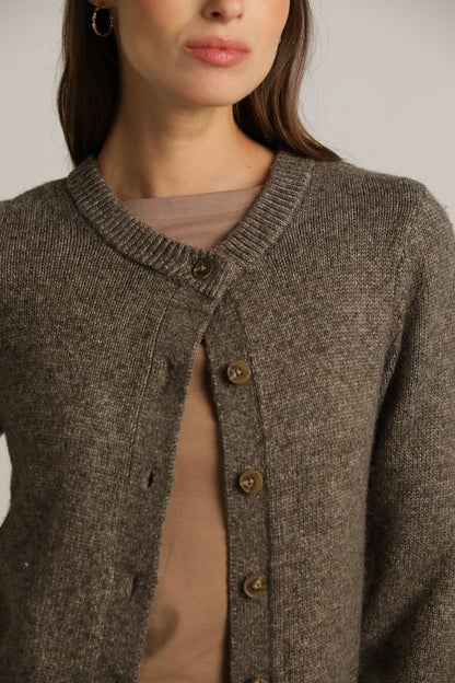 Knitted  cardigan