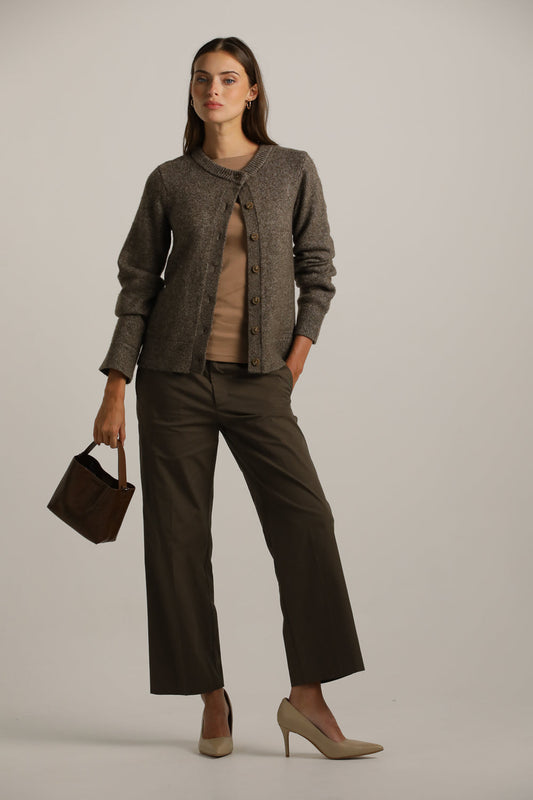 Knitted  cardigan