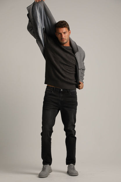 Bomber Jacket In Wool-Like Look