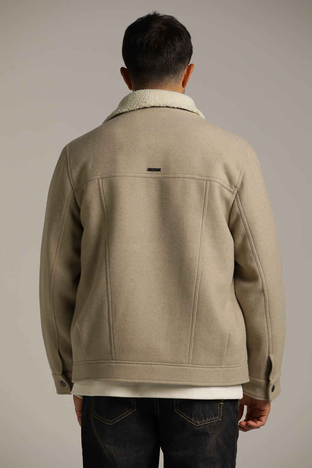 Trucker Jacket With Vegan Fur Lining