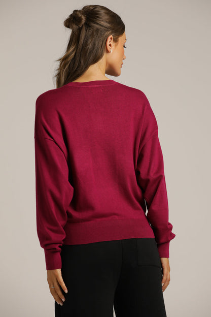 Oversized Knit Top